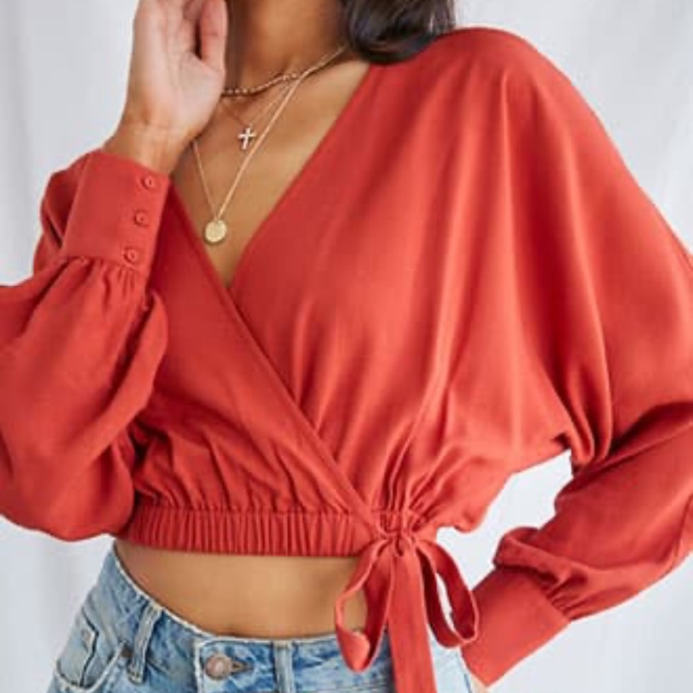 🦋~ Forever 21 woven top